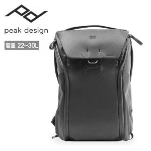 Peak Design ピークデザイン エブリデイ バックパック 30L BEDB-30-BK-3 【 リュック カバン 大容量 PC収納 タブレット収納 通勤 旅行 トラベル アウトドア 】