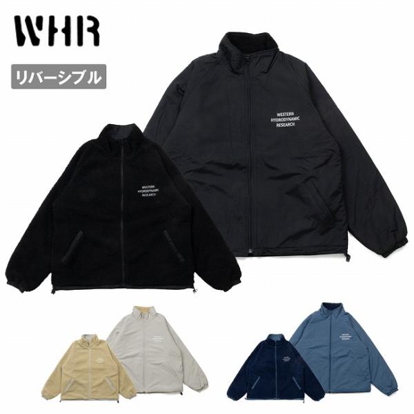WHR ダブルエイチアール REVERSIBLE BOA JACKET リバーシブルボアジャケット ...
