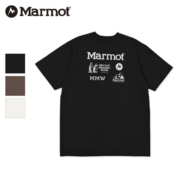 Marmot マーモット Archive History T-Shirts アーカイブヒストリーティ...