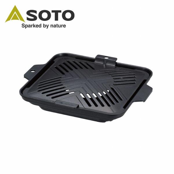 SOTO ソト カコム グリルプレート ST-3112 【 キャンプ 焼肉 バーベキュー BBQ ク...