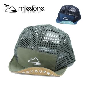 milestone マイルストーン original cap オリジナルキャップ MSC-024 【 帽子 トレッキング トレイルランニング ファストパッキング 】【メール便・代引不可】