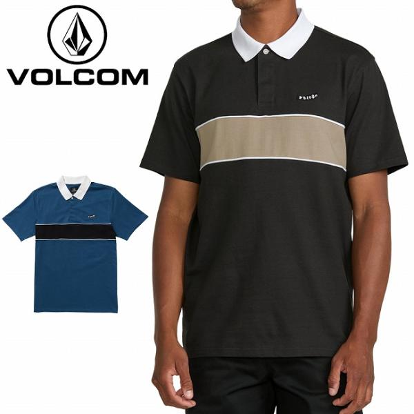 VOLCOM ボルコム Gemstone Polo Short Sleeve ジェムストーンポロショ...