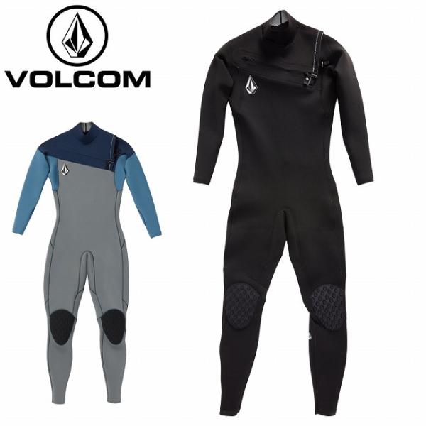VOLCOM ボルコム Mens Modulator 3/2mm Chest Zip Fullsui...
