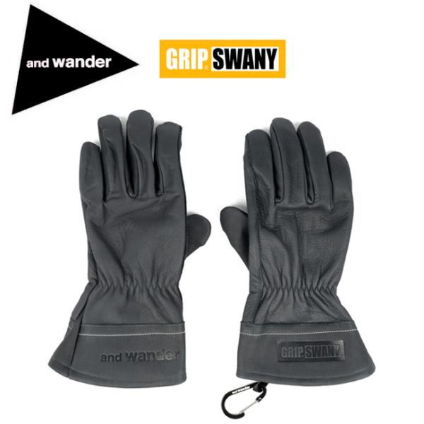 and wander×GRIP SWANY TAKIBI glove アンドワンダー×グリップスワニ...