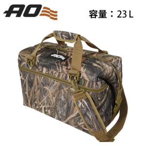 AO Coolers エーオークーラーズ 24パックキャンバスソフトクーラー ハビタット AOSG24TN 【モッシーオーク/コラボ/限定/保冷バック/アウトドア】