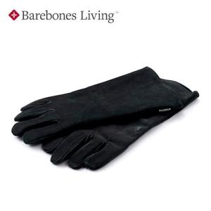 Barebones Living ベアボーンズリビング Open Fire Gloves オープンファイヤーグローブ 20234005 【手袋/アウトドア/牛皮/焚き火/BBQ/キャンプ】｜snb-shop