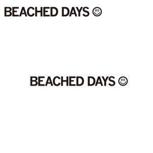 BEACHED DAYS ビーチドデイズ BD Sticker-L ステッカー 【シール/カスタム/ロゴ/アウトドア】【メール便・代引不可】