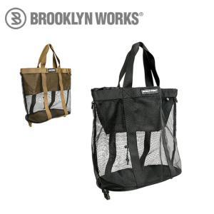 BROOKLYN WORKS ブルックリンワークス MESH BAG S メッシュバッグS 0121-021-300-016 【カバン/収納/コンパクト/アウトドア】｜snb-shop