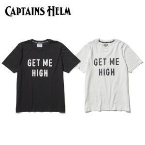 CAPTAINS HELM キャプテンズヘルム #GET ME HIGH TEE ゲットミーハイティー CH21-SS-T10 【半袖/トップス/Tシャツ】【メール便・代引不可】｜snb-shop