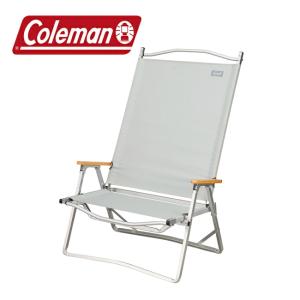 Coleman コールマン フォールディングチェアワイド グレー 2000038847 【イス/アウトドア/キャンプ/BBQ】｜snb-shop