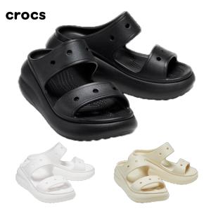 crocs クロックス CRUSH SANDAL クラッシュサンダル 207670 【メンズ/レディース/厚底/靴/アウトドア/レジャー】｜snb-shop