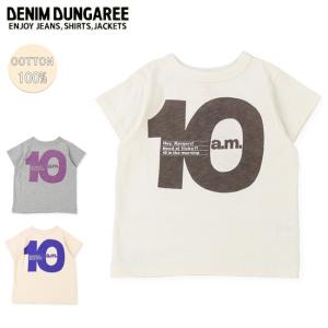 DENIM DUNGAREE（デニムアンドダンガリー） デニムダンガリー Tシャツ