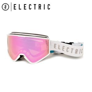 2024 ELECTRIC エレクトリック KLEVELAND クリーブランド MATTE WHITE NURON PINK CHROME 【ゴーグル/スノーボード/スノー/日本正規品】｜snb-shop