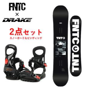 2024 FNTC エフエヌティーシー TNT C + DRAKE ドレイク KING LTD スノーボード＋ビンディング 2点セット 日本正規品 日本限定モデル 初心者 グラトリ 板｜snb-shop