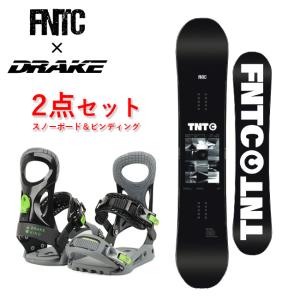 2024 FNTC エフエヌティーシー TNT C + DRAKE ドレイク KING LTD スノーボード＋ビンディング 2点セット 日本正規品 日本限定モデル 初心者 グラトリ 板｜snb-shop