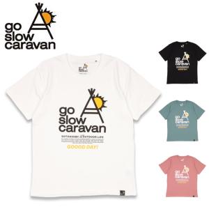 go slow caravan ゴースローキャラバン USA/C gsc LOGOコンセプトTEE 351906 【ロゴ/Tシャツ/半袖/トップス】【メール便・代引不可】｜snb-shop