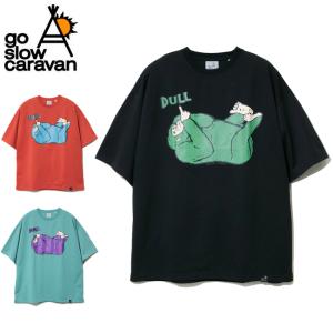 go slow caravan ゴースローキャラバン Drymix DULLゴリラ BIG TEE 395604 【Tシャツ/半袖/トップス/アウトドア】【メール便・代引不可】｜snb-shop