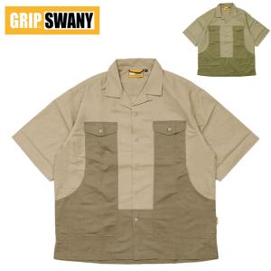 GRIP SWANY グリップスワニー HEMP SHIRT ヘンプシャツ GSS-38 【 半袖 トップス アウトドア 】｜snb-shop