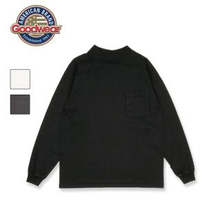 GOODWEAR グッドウェア L/S MOCK NECK POCKET TEE ロングスリーブモックネックポケットティー 30070 【アウトドア/メンズ/Tシャツ】｜snb-shop