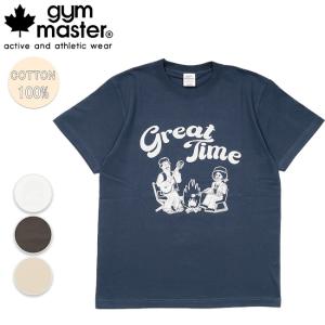 gym master ジムマスター 5.6oz Great Time Tee グレートタイムティー G351711 【 半袖 Tシャツ コットン100％ 綿 アウトドア 】【メール便・代引不可】｜snb-shop