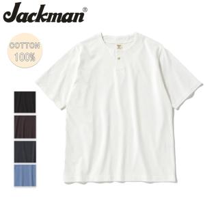 Jackman ジャックマン Henleyneck T-Shirt ヘンリーネックTシャツ JM5328 【半袖/トップス/アウトドア】【メール便・代引不可】｜snb-shop