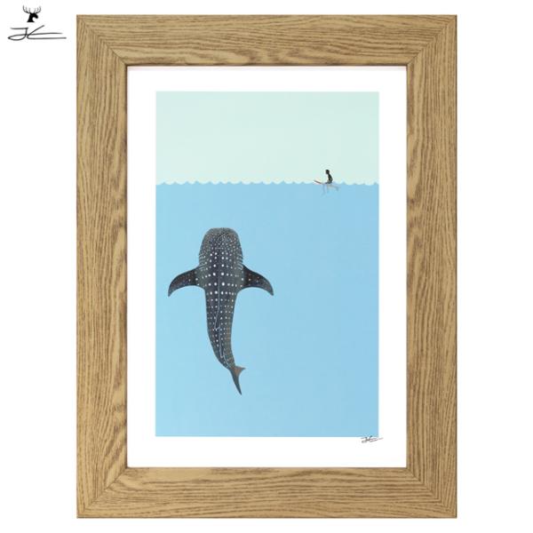 JONAS CLAESSON ジョナスクレアッソン WHILE SHARK ホエールシャーク A4 ...