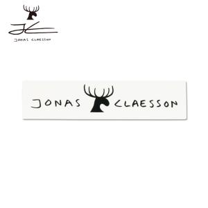 JONAS CLAESSON ジョナスクレアッソン ジョナスステッカー(小 84×20mm) 【シール/アウトドア/インテリア/ステーショナリー】【メール便・代引不可】｜snb-shop