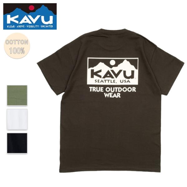 KAVU カブー True Logo Tee トゥルーロゴ Tシャツ 19822032 【Tシャツ/...