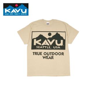 KAVU カブー Big Logo Tee ビッグロゴティー 19821843 【Tシャツ/メンズ/トップス/半袖/アウトドア】【メール便・代引不可】｜snb-shop