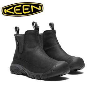 KEEN キーン ANCHORAGE BOOTS III WP アンカレッジブーツスリーウォータープルーフ Black/Raven 1017789 【サイドゴア/ウインターブーツ/防水/カジュアル】｜snb-shop