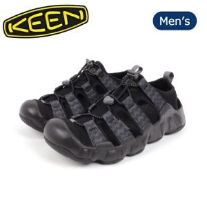 KEEN キーン HYPERPORT H2 ハイパーポートエイチツー Black/Steel Grey 1028652 【 サンダル メンズ アウトドア レジャー 】