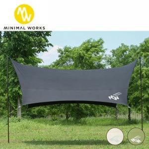 MINIMAL WORKS ミニマルワークス BLUEHOLE HEXA TARP ブルーホールヘキサタープ MGTA-BH000-GO2 【六角形/日除け/アウトドア/キャンプ】｜snb-shop