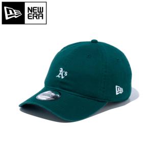 NEWERA ニューエラ 9TWENTY MLB Mini Logo オークランドアスレチックス ダークグリーン 13750692 【キャップ/帽子/ユニセックス/アウトドア】｜snb-shop