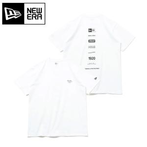 NEWERA ニューエラ コットン Tシャツ Archive Logo ホワイト 14121925 【半袖/トップス/レギュラーフィット/ロゴ/ユニセックス】【メール便・代引不可】｜snb-shop