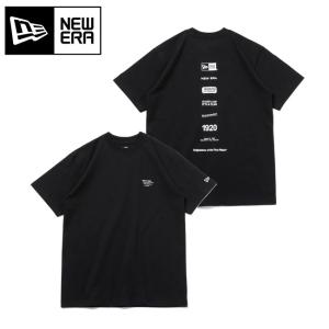 NEWERA ニューエラ コットン Tシャツ Archive Logo ブラック 14121927 【半袖/トップス/ロゴ/レギュラーフィット/ユニセックス】【メール便・代引不可】｜snb-shop
