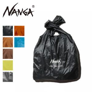 NANGA ナンガ NANGA POCKETABLE ECO BAG(LIVE THE LIFE) ナンガポケッタブルエコバッグ 【 軽量 レジ袋 コンパクト 手提げバッグ 】【メール便・代引不可】