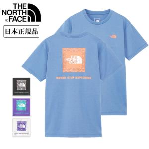 THE NORTH FACE ノースフェイス S/S Bandana Square Logo Tee バンダナスクエアロゴティー NTW32446 【半袖/Tシャツ/日本正規品】【メール便・代引不可】｜snb-shop