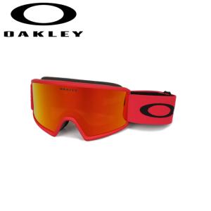 OAKLEY オークリー Target Line L(XL) ターゲットライン Redline Fire Iridium OO7120-09 【日本正規品/スノーボード/スキー】