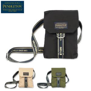 PENDLETON ペンドルトン LOGOTAPE FLAP MINISHOULDER ロゴテープフラップミニショルダー PDT-000-233034 【ミニバッグ/カバン】【メール便・代引不可】｜snb-shop