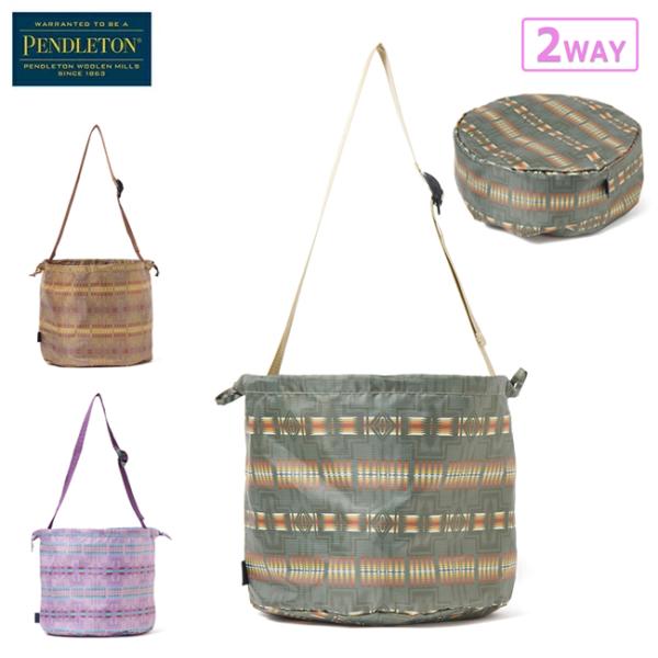 PENDLETON ペンドルトン YURIE コラボ CIRCLE UTILITY BAG PDT-...