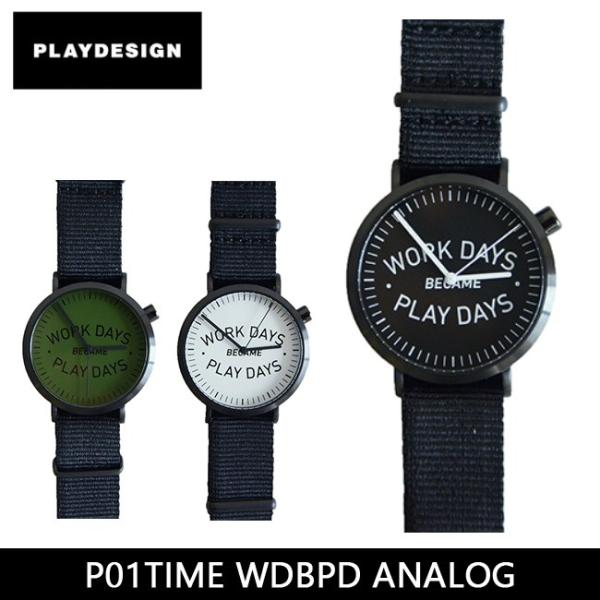 PLAYDESIGN プレイデザイン 腕時計 P01TIME WDBPD ANALOG PL-000...