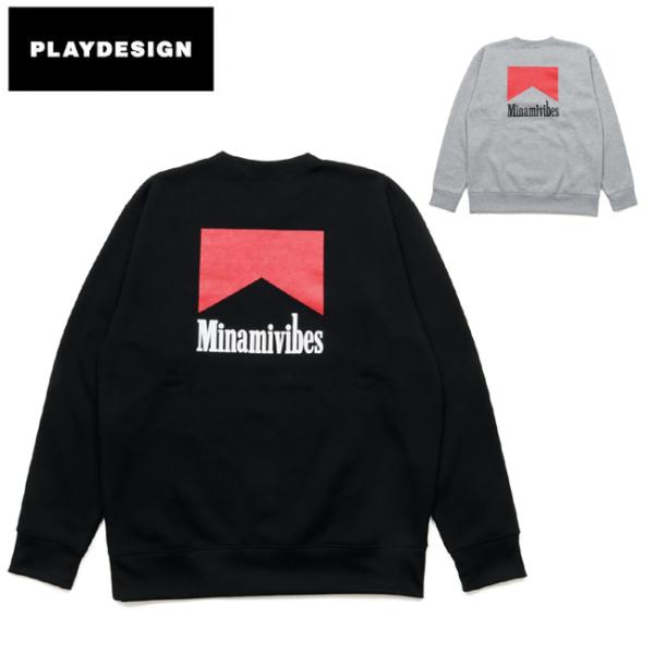 PLAYDESIGN プレイデザイン MINABORO CREW SW MINIBOROクルー 24...