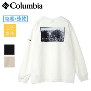 Columbia コロンビア Millers Crest Graphic LS Tee ミラーズクレストグラフィックロングスリーブティー PM0690【Tシャツ/ロンT/長袖】【メール便・代引不可】｜snb-shop