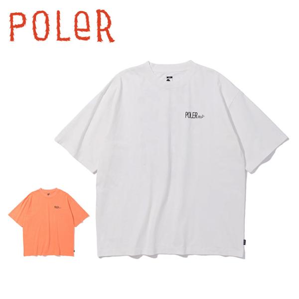 POLeR ポーラー PIGMENT DAY ONE RELAX FIT TEE ピグメントデイワン...