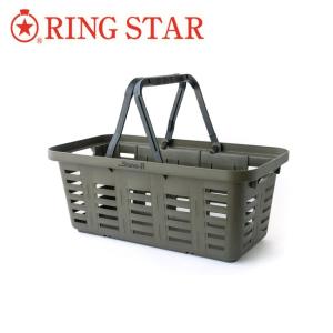 RING STAR リングスター Starke-R スタークアール ALLIGATOR Type Basket STR-560 OD 【カゴ/収納/キャンプ/アウトドア】｜snb-shop