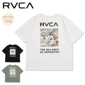 RVCA ルーカ THRASHED BOX RVCA TEE スラッシュドボックスルーカティー BE041224 【半袖/Tシャツ/クルーネック/トップス/綿/コットン】【メール便・代引不可】｜snb-shop