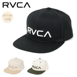 RVCA ルーカ RVCA TWILL SNAPBACKII ルーカツウィルスナップバック BE041911 【 帽子 キャップ 綿100％ アウトドア キャンプ 】｜snb-shop