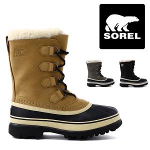 SOREL ソレル ブーツ メンズ 男性用 カリブー ウール Tobacco