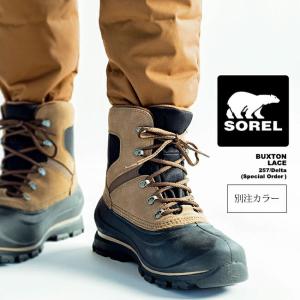 SOREL ソレル 別注カラー BUXTON LACE BOOT WP バクストンレースブーツウォータープルーフ NM5081 【 ブーツ アウトドア 靴 メンズ 冬 防寒 】