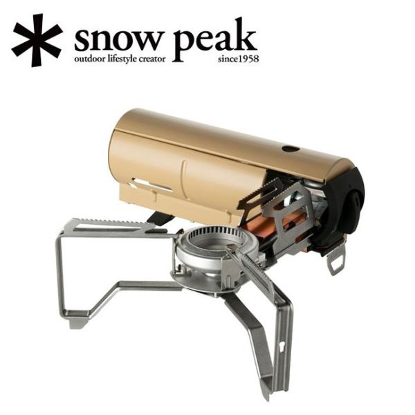 Snow Peak スノーピーク HOME＆CAMP ホームアンドキャンプ バーナー カーキ GS-...